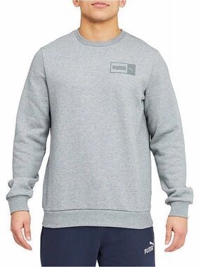 PUMA Mens Side by Side Crew Neck Sweatshirt XXL